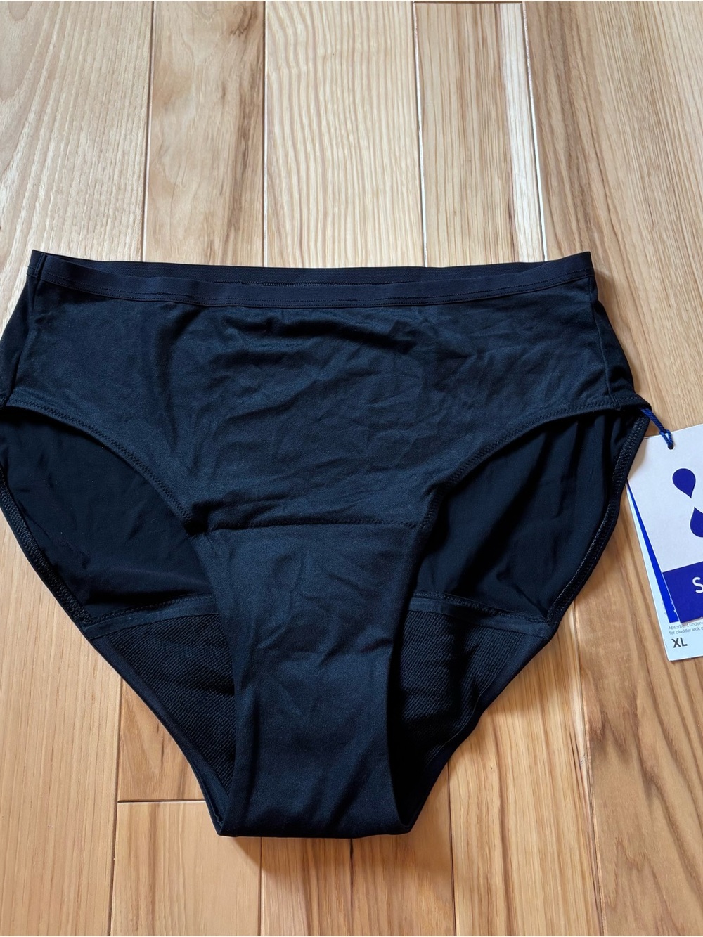 NEW Speax by Thinx Black French Cut Period Underwear Size XL